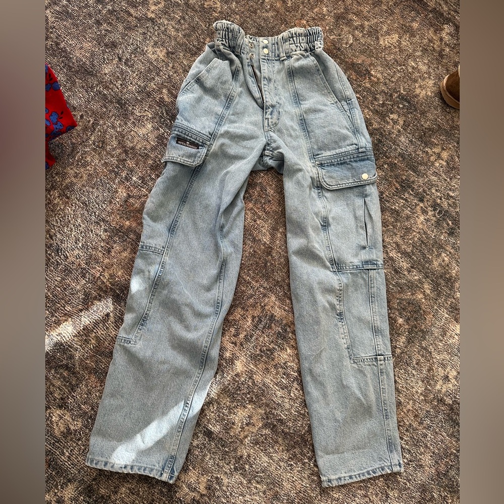 BDG Urban Outfitters paper Bag waist Cargo Jeans